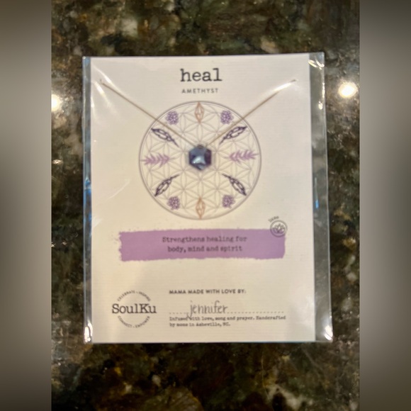 Amethyst necklace - Picture 6 of 7